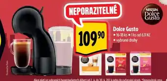 Albert Dolce Gusto nabídka
