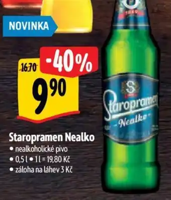 Albert Staropramen Nealko nabídka