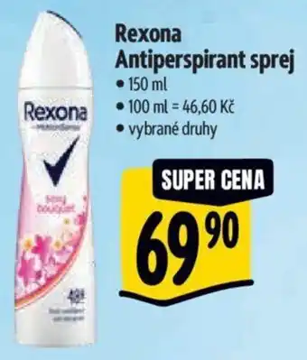 Albert Rexona Antiperspirant sprej nabídka