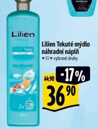 Albert Lilien Tekuté mýdlo náhradní náplň nabídka