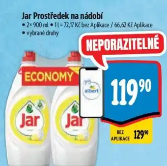 Albert Jar Prostředek na nádobí nabídka