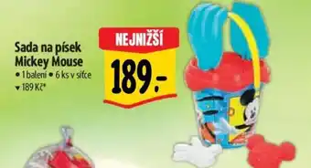 Sada na písek Mickey Mouse