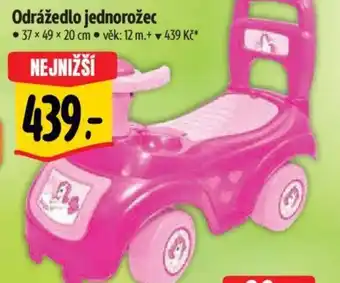 Odrážedlo jednorožec