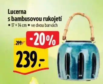 Albert Lucerna s bambusovou rukojetí nabídka