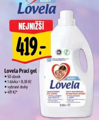 Albert Lovela Prací gel nabídka