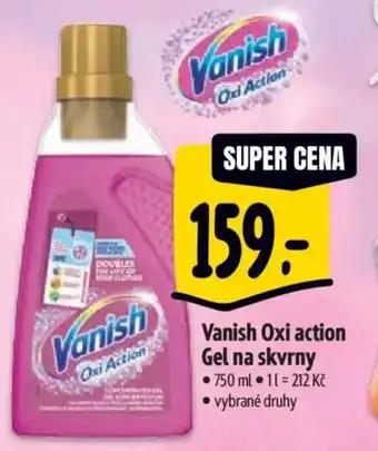 Albert Vanish Oxi action Gel na skvrny nabídka