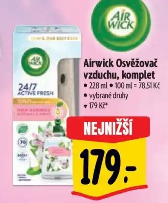 Albert Airwick Osvěžovač vzduchu, komplet nabídka