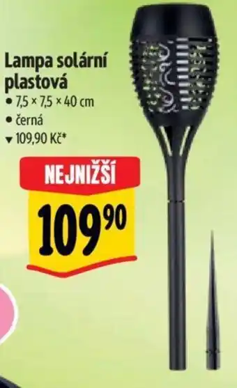 Albert Lampa solární plastová nabídka