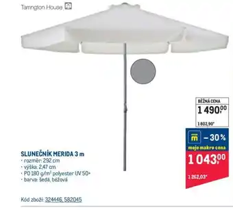 SLUNEČNÍK MERIDA 3 m