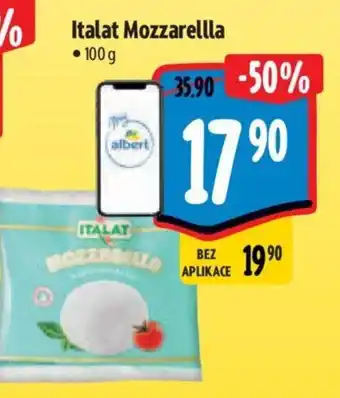 Albert Italat Mozzarellla nabídka