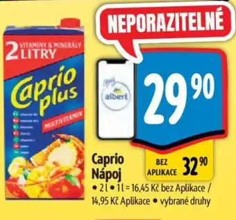 Albert Caprio Nápoj nabídka