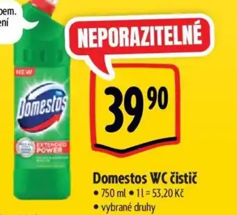 Albert Domestos WC čistič nabídka