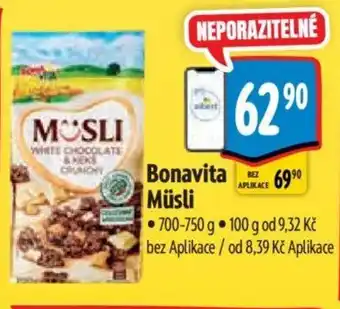 Albert Bonavita Müsli nabídka