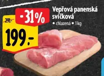 Albert Vepřová panenská svíčková nabídka