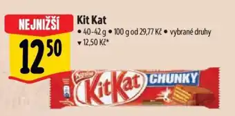 Albert Kit Kat nabídka