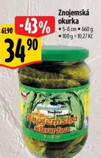 Albert Znojemská okurka nabídka