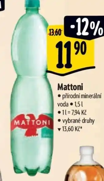 Albert Mattoni nabídka
