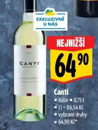 Albert Canti nabídka