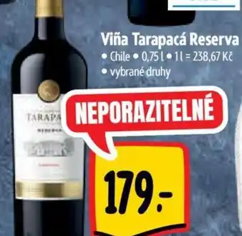 Albert Viña Tarapacá Reserva nabídka