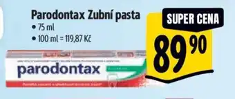 Albert Parodontax Zubní pasta nabídka