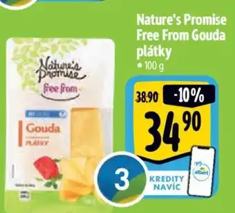 Albert Nature's Promise Free From Gouda plátky nabídka