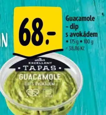 Albert Guacamole -dip s avokádem nabídka