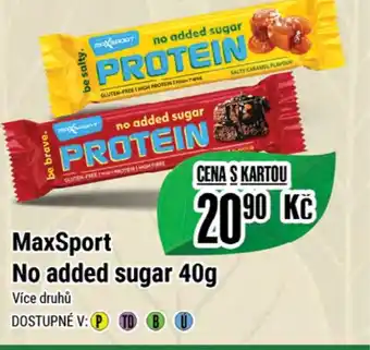 Tamda Foods MaxSport No added sugar 40g nabídka