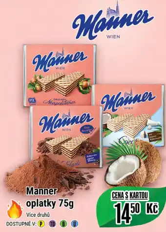 Tamda Foods Manner oplatky 75g nabídka