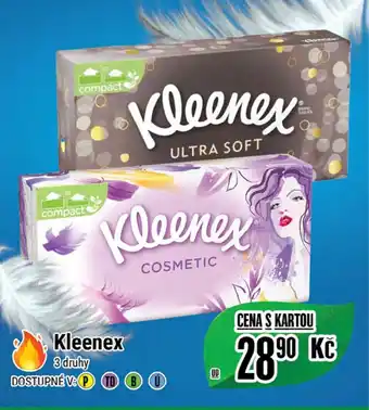 Tamda Foods Kleenex nabídka