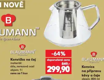 Kaufland Konvička na čaj nabídka