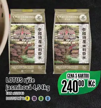 Tamda Foods LOTUS rýže jasmínová 4,54kg nabídka