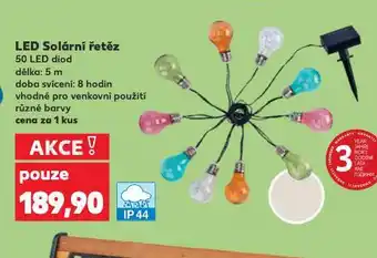 Kaufland Led solární řetěz nabídka