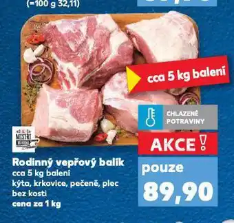Kaufland Rodinný vepřový balík nabídka