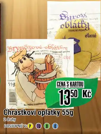 Tamda Foods Chrástkovi oplatky 55g nabídka