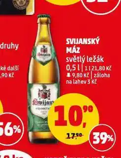 Penny Market Pivo svijanský máz nabídka