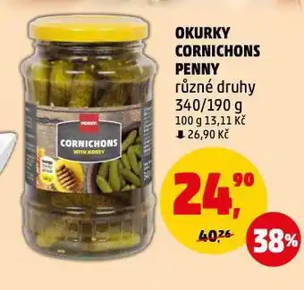 Penny Market Okurky cornichons nabídka