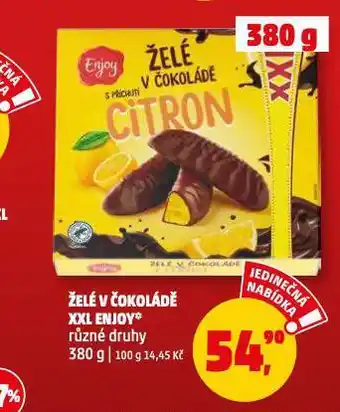 Penny Market Želé v čokoládě nabídka