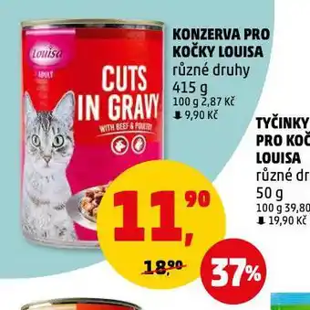 Penny Market Louisa konzerva pro kočky nabídka