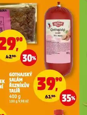Penny Market Gothajský salám nabídka