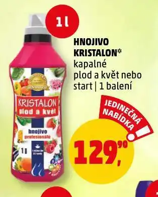 Penny Market Hnojivo kristalon nabídka