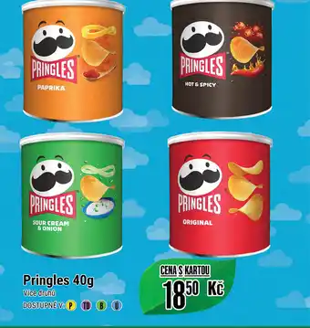 Tamda Foods Pringles 40g nabídka