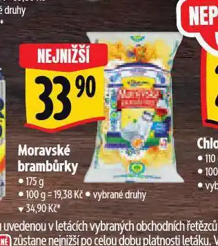 Albert Moravské brambůrky nabídka