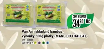 Tamda Foods Van An nakládané bambus. výhonky 500g plátky (MANG CU THAI LAT) nabídka
