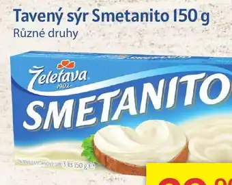 Kubík potraviny Tavený sýr Smetanito 150 g nabídka