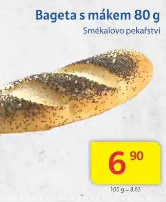 Kubík potraviny Bageta s mákem 80 g nabídka