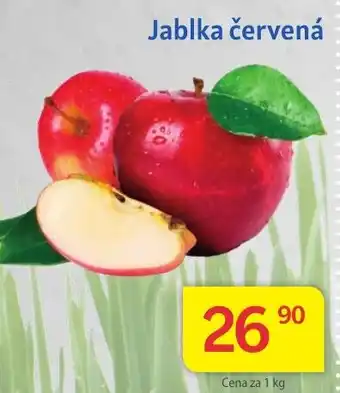 Kubík potraviny Jablka červená nabídka