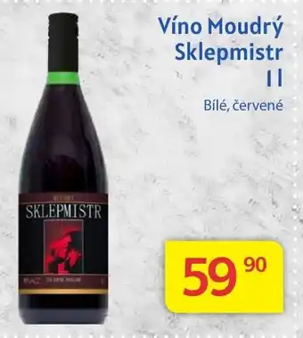 Kubík potraviny Víno Moudrý Sklepmistr 1L nabídka