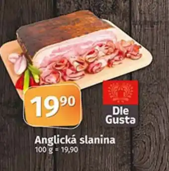 COOP TIP Anglická slanina nabídka