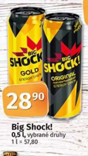 COOP TIP Big Shock! 0.5L nabídka
