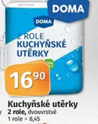 COOP TIP Kuchyňské utěrky 2 role nabídka